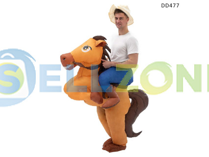 Φουσκωτή στολή πάρτι για ιππασία - DD477